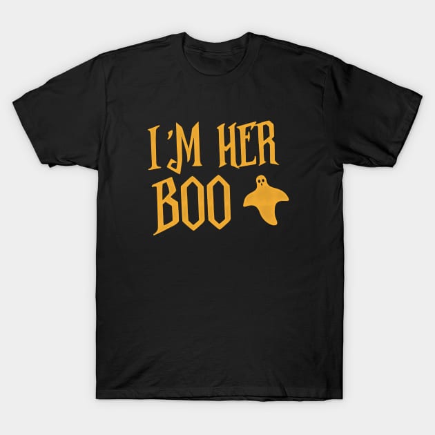 I'm Her Boo - Halloween Couple T-Shirt by HamzaNabil